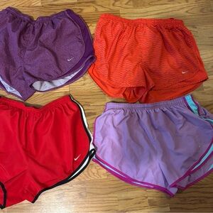 Nike Women's Colorful Athletic Shorts Collection (2) Red pair NWT